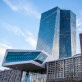 The European Central Bank headquarters in Frankfurt, Germany