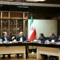 Industries Minister Mohammad Shariatmadari (2nd L) highlights  ISMC’s potential for attracting foreign investments to Iran’s steel sector.