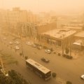 The concentration of dust in Ahvaz was 60 times above the acceptable level on Feb. 13.