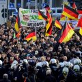 Far-right protesters demonstrate in Cologne, Germany, on Jan. 9, 2016. (File Photo)