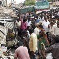 The scene of the accident in Chittor 