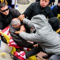 Extremist Jewish Group Beats Protester