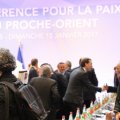 Delegates from 70 countries arrive in Paris for Palestinian peace talks on Jan. 15