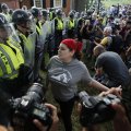 Hundreds March in Peaceful Protests in Charlottesville