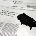 The New York Times published an anonymous opinion piece titled “I Am Part of the Resistance Inside the Trump Administration” on September 5.