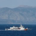 Turkish Cargo Ship, Greek Warship Collide