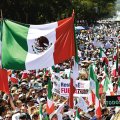Massive Mexican March Against Trump Tirade