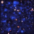 Telescope Captures Invisible Blue-Velvet Glow of Deep Space