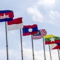 The Association of Southeast Asian Nations is a regional intergovernmental organization comprising ten nations.