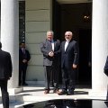 Zarif in Athens to Attends Anciant Civilizations Forum 