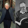John Updike (L), Vladimir Nabokov (C) and Flann O’Brien