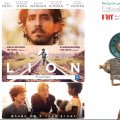 Posters of ‘Lion’ (L), FIFF’s Festival of Festivals (C) and ‘The Distinguished Citizen’